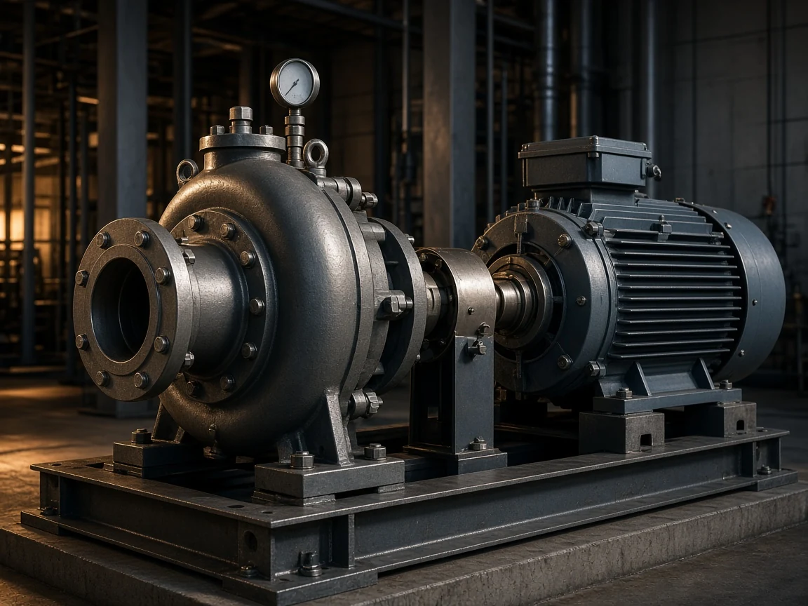 Heavy-duty industrial centrifugal pump